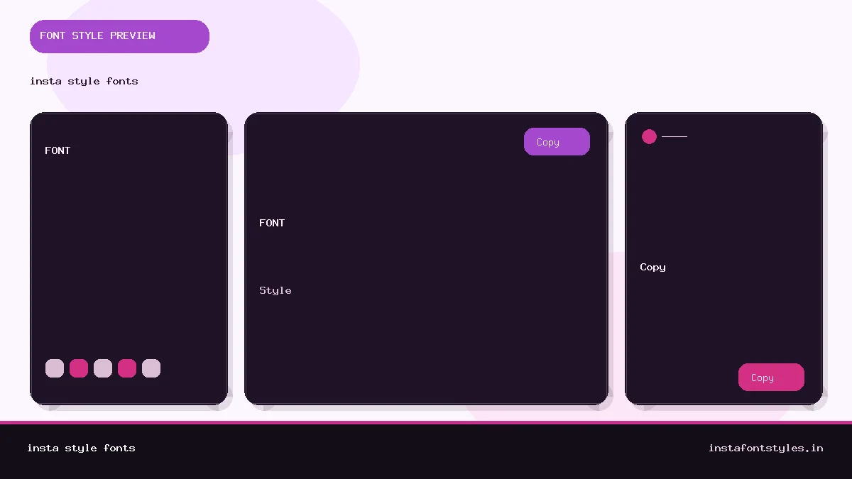 insta style fonts