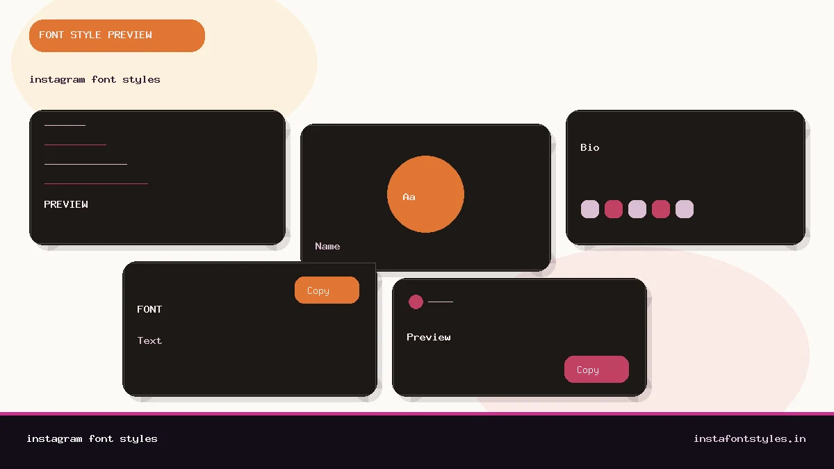 instagram font styles