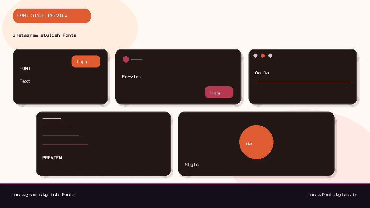 instagram stylish fonts